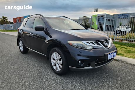 Black 2012 Nissan Murano Wagon St
