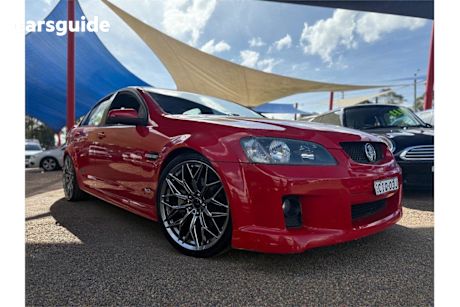 Red 2010 Holden Commodore Sedan SS R