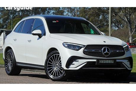 White 2025 Mercedes-Benz GLC-Class SUV GLC300 4WD