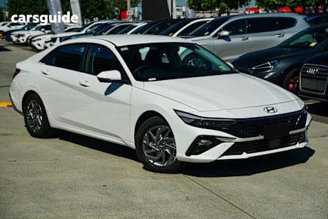 White 2025 Hyundai I30 Sedan Hev 1.6P Dct