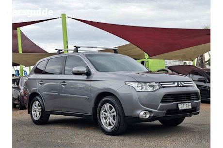 Grey 2012 Mitsubishi Outlander Wagon Ls (4X2)