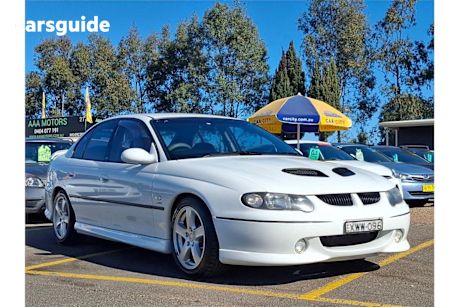 White 2002 Holden Commodore Sedan Ss