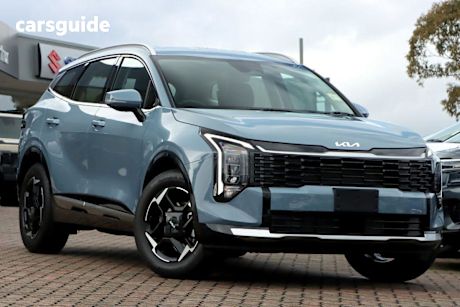 Blue 2025 Kia Sportage SUV SX F