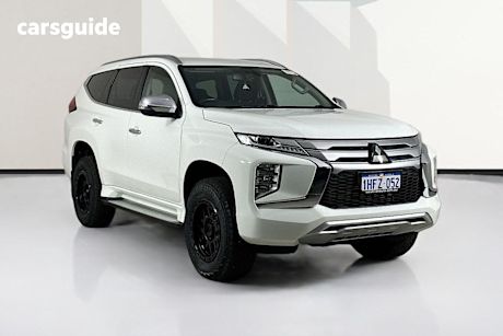 White 2021 Mitsubishi Pajero Sport Wagon Gls (4X4) 7 Seat