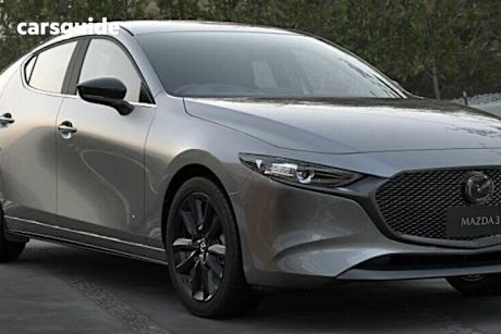 Grey 2025 Mazda 3 Hatchback G25 Evolve Sp Vision