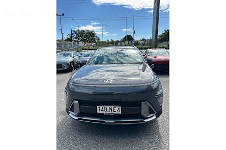 Grey 2025 Hyundai Kona SUV HYBRID PREMIUM F