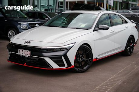 White 2025 Hyundai I30 Sedan N Premium With Sunroof