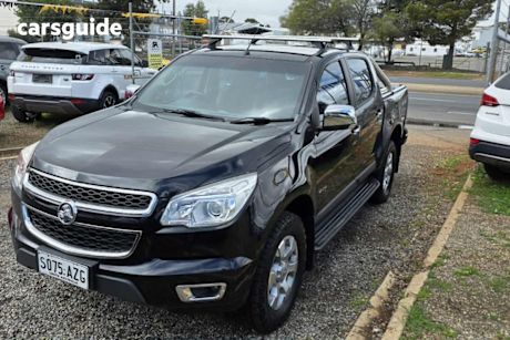 Black 2013 Holden Colorado Crew Cab Pickup Ltz (4X4)