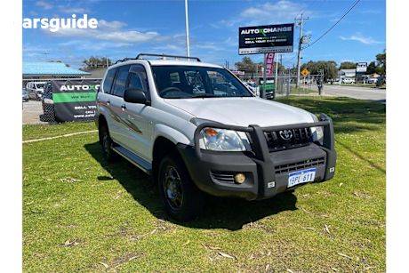 White 2003 Toyota Landcruiser Prado Wagon Gx (4X4)