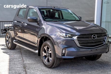 Grey 2024 Mazda BT-50 Dual Cab Chassis Xtr (4X4)