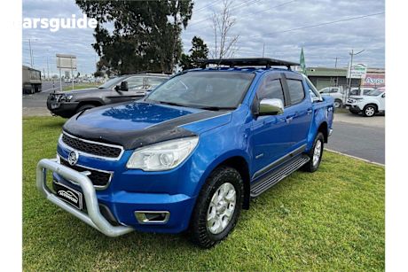 Blue 2012 Holden Colorado Crew Cab Pickup Ltz (4X4)