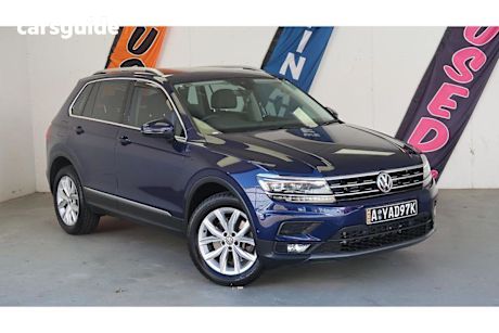 Blue 2019 Volkswagen Tiguan SUV 132TSI COMFORTLINE 4WD