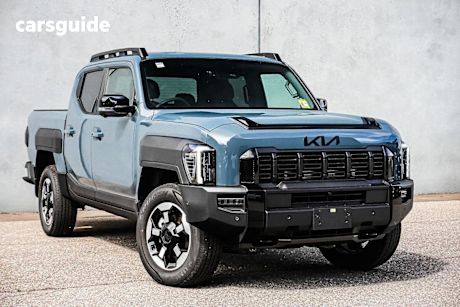 Blue 2025 Kia Tasman Ute Tray X-LINE 4X4