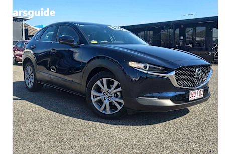 Blue 2021 Mazda CX-30 SUV G20 EVOLVE F