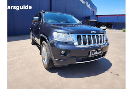 Blue 2012 Jeep Grand Cherokee Wagon Limited (4X4)