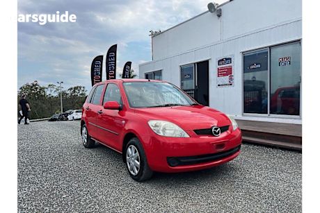 Red 2006 Mazda Mazda2 Hatch NEO F