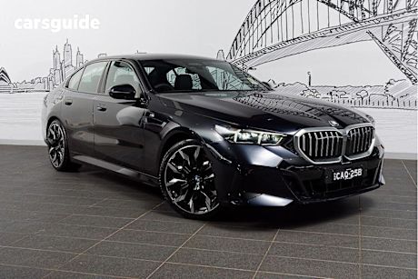 Black 2025 BMW 5 Sedan 520I M SPORT R