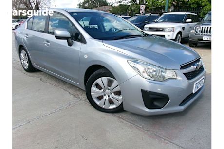 Silver 2012 Subaru Impreza Sedan 2.0I (Awd)