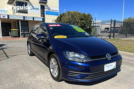 Blue 2020 Volkswagen Golf Hatchback 110 Tsi Trendline
