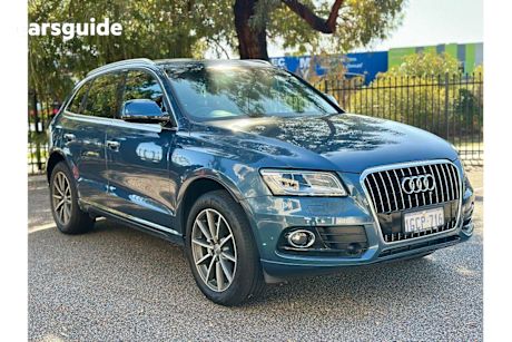 Blue 2016 Audi Q5 SUV TFSI
