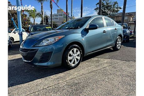 Blue 2009 Mazda Mazda3 Sedan NEO F
