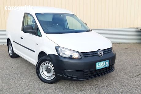 White 2012 Volkswagen Caddy Van Tsi160