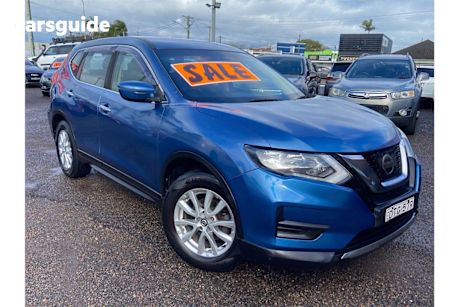 Blue 2017 Nissan X-Trail Wagon St (4Wd)