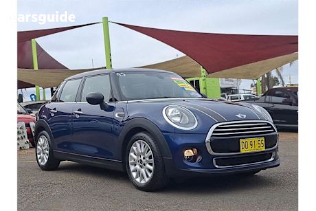 Blue 2015 Mini Hatch Hatch COOPER F