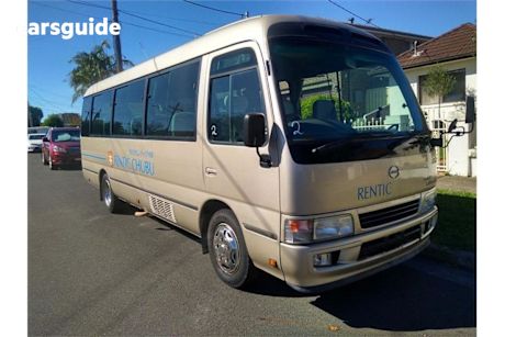 Brown 2005 Toyota Coaster OtherCar