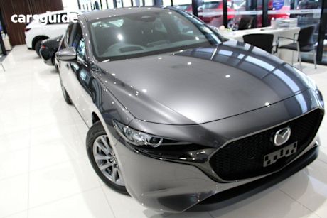 Grey 2025 Mazda 3 Hatchback G20 Pure