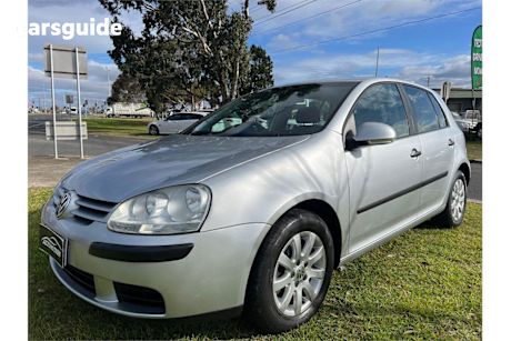 Silver 2005 Volkswagen Golf Hatchback 2.0 Fsi Comfortline