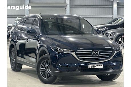 Blue 2022 Mazda CX-8 Wagon Touring (Fwd)