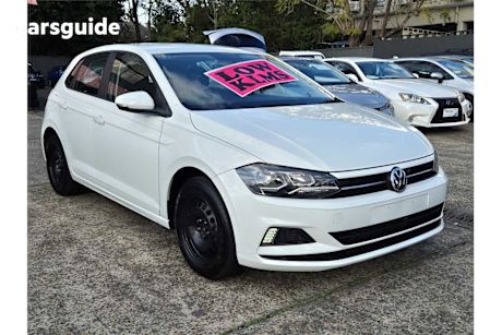 White 2018 Volkswagen Polo Hatch 70TSI TRENDLINE F
