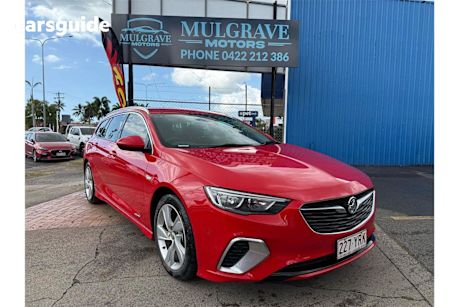 Red 2018 Holden Commodore Sportswagon Rs-V