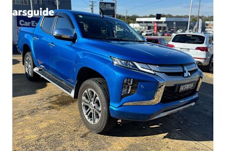 Blue 2022 Mitsubishi Triton Double Cab Pick Up Gls (4X4)