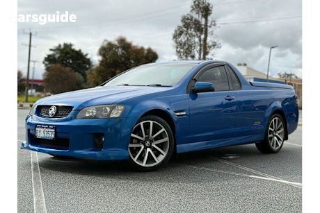Blue 2009 Holden UTE Ute Tray SS V R