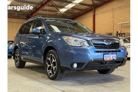 Blue 2014 Subaru Forester Wagon 2.5I-S