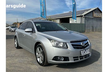 Silver 2010 Holden Cruze Sedan Cdx