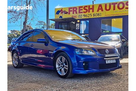 Blue 2007 Holden Commodore Sedan Sv6