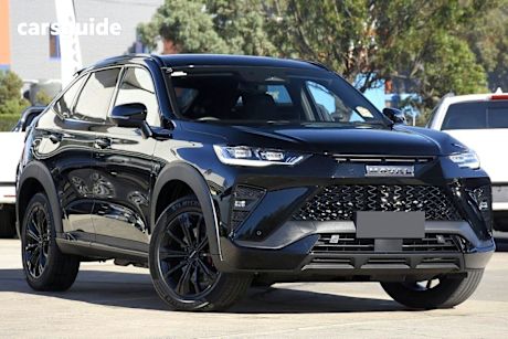 Black 2025 GWM Haval H6GT Wagon Ultra Phev (4Wd)