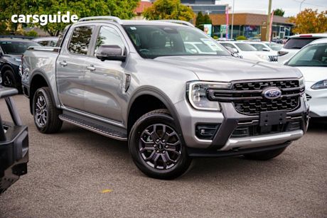 Silver 2023 Ford Ranger Double Cab Pick Up Wildtrak 2.0 (4X4)