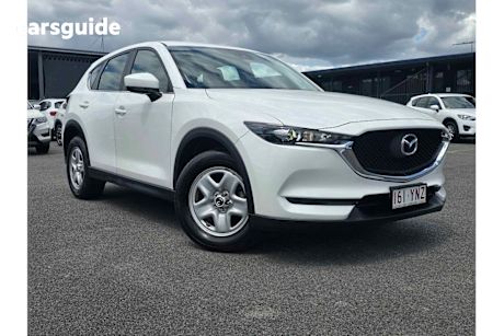 White 2018 Mazda CX-5 SUV MAXX F