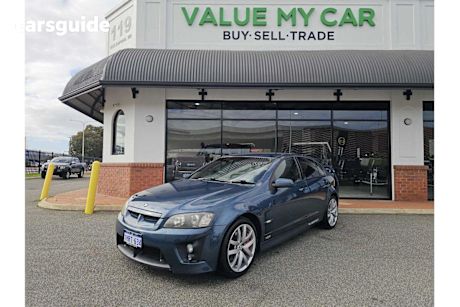 Blue 2008 HSV Clubsport Sedan R8 R