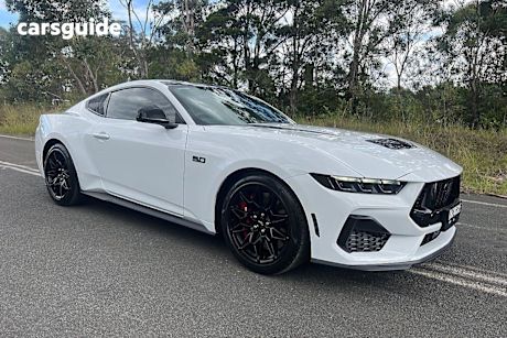 White 2024 Ford Mustang Coupe GT R