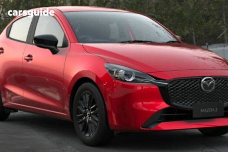 Red 2025 Mazda Mazda2 Hatchback G15 Evolve