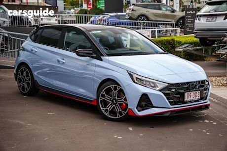 Black 2025 Hyundai I20 Hatchback N