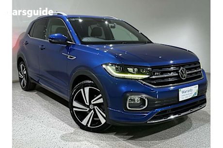 Blue 2021 Volkswagen T-Cross SUV 85TSI STYLE F