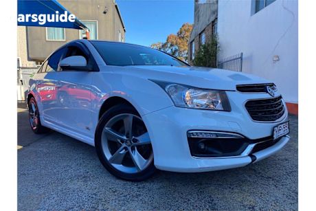 White 2016 Holden Cruze Sedan Sri Z-Series