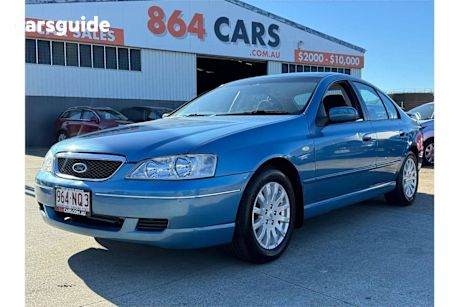Blue 2005 Ford Fairmont Sedan