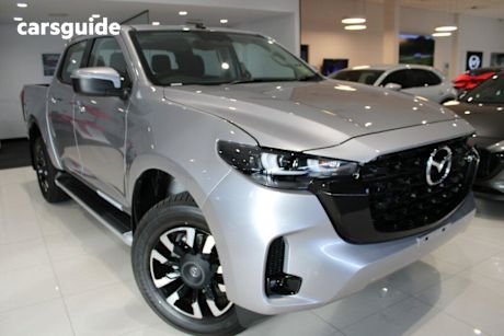 Silver 2025 Mazda BT-50 Dual Cab Pick-up Xtr (4X4)